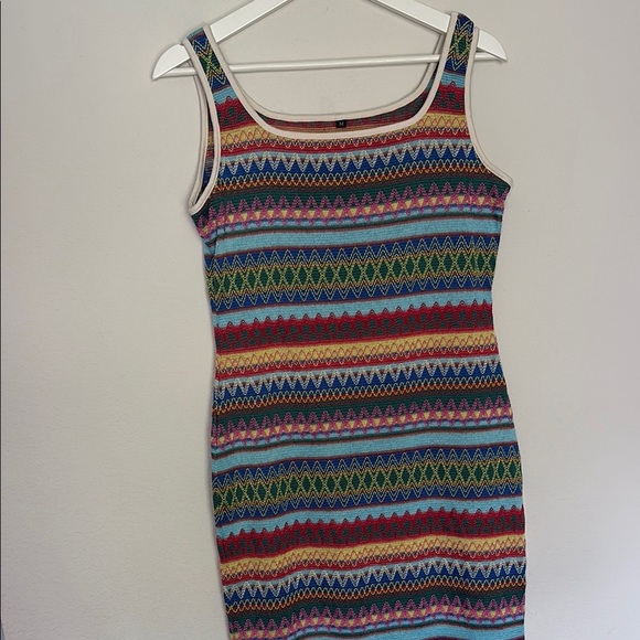 Multicolor Striped Dress size medium - Picture 1 of 5
